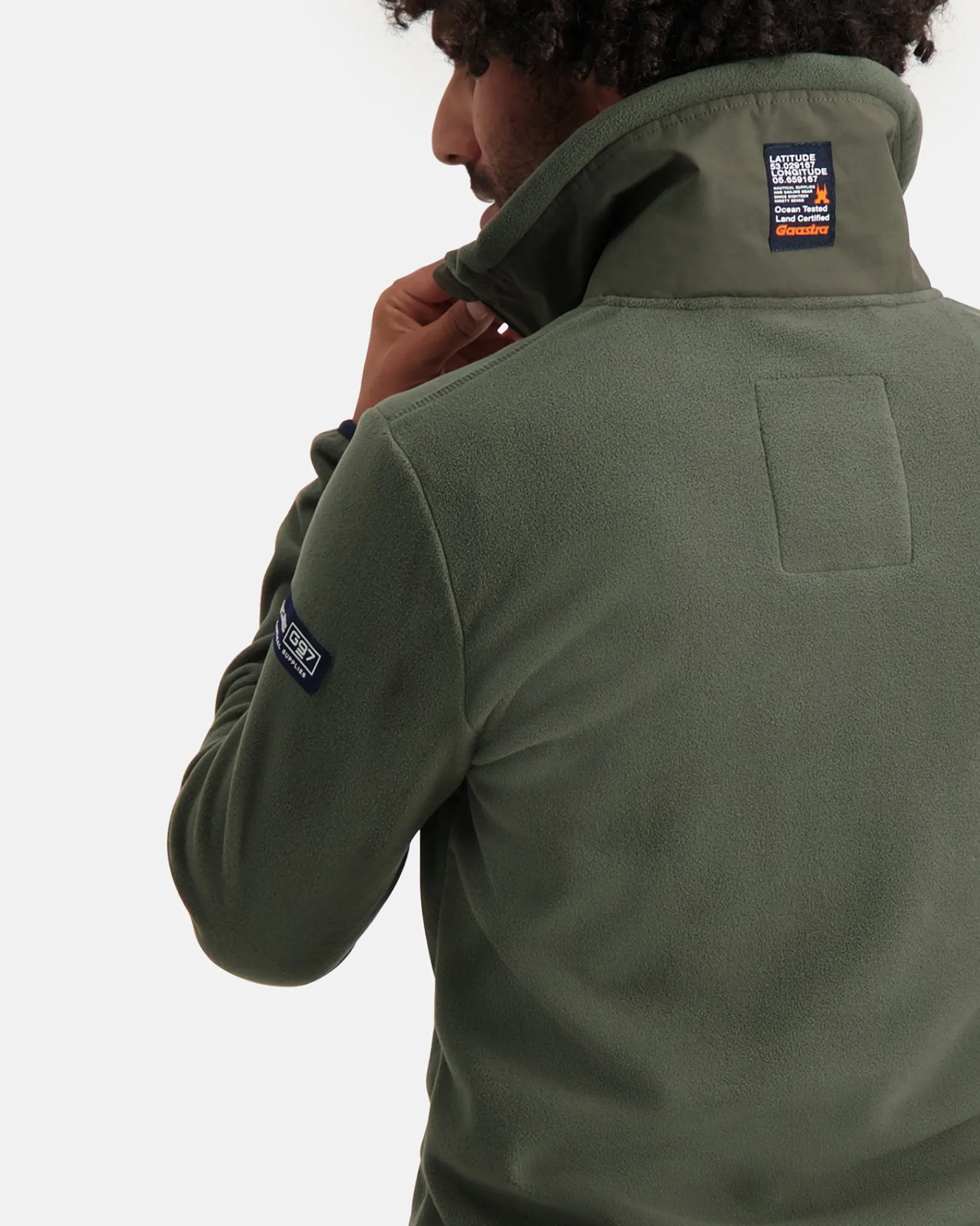 Clearance Gaastra 100% Gerecyclede Polyester Vostock-Fleece