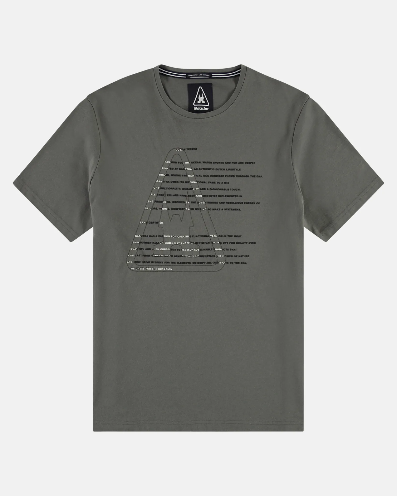 Online Gaastra 100% Katoenen Warp T-Shirt