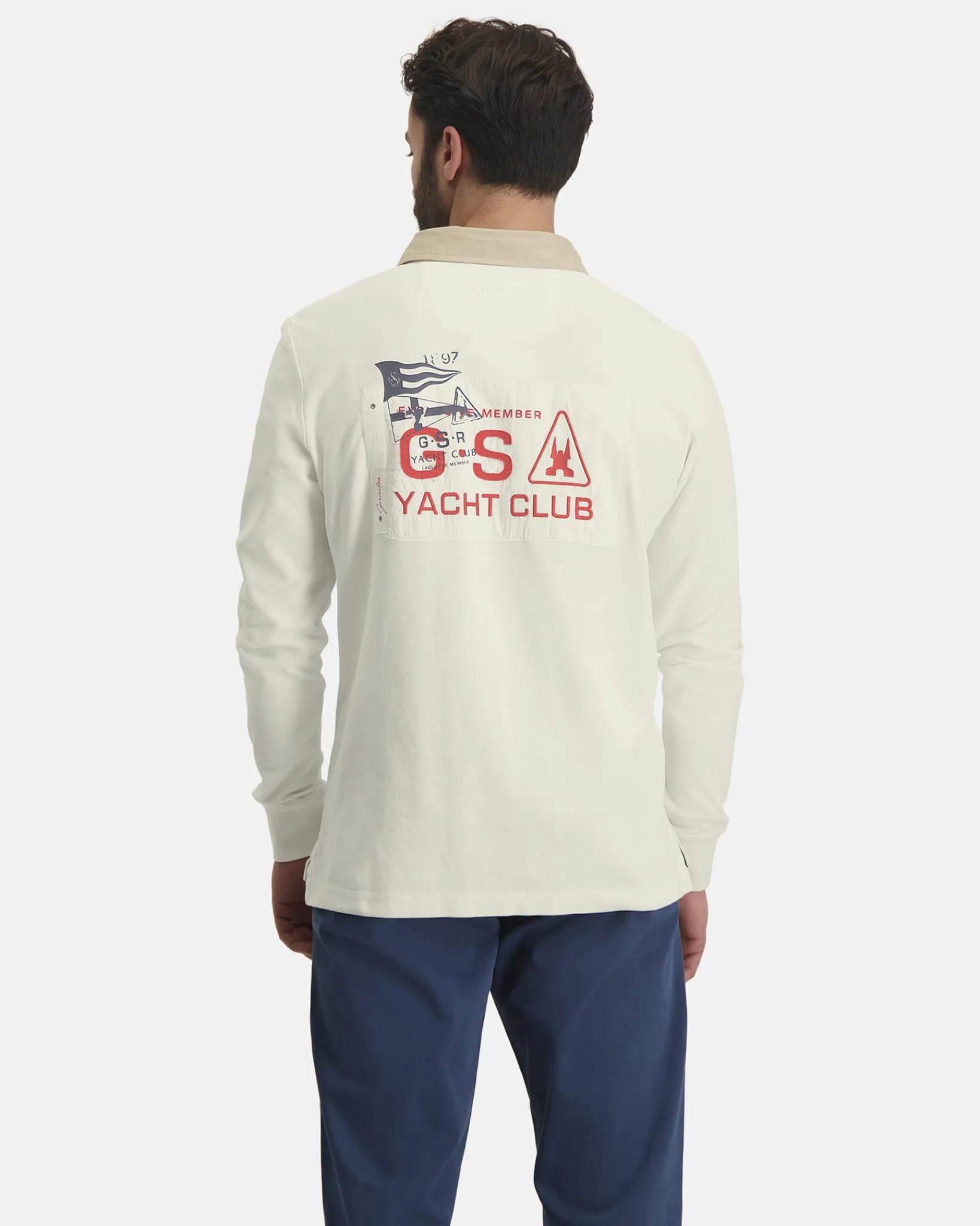 Sale Gaastra Cayman Rugbyshirt Met Lange Mouwen