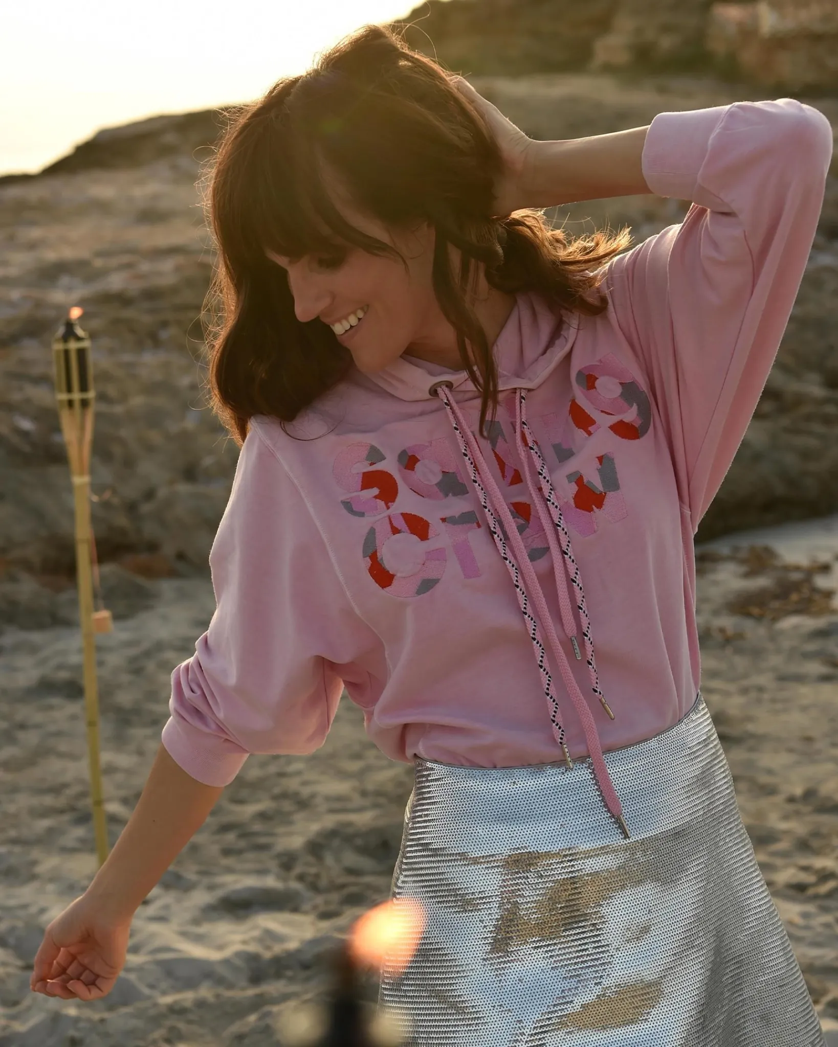 Best Gaastra Cropped Sweater Biarritz Met Capuchon