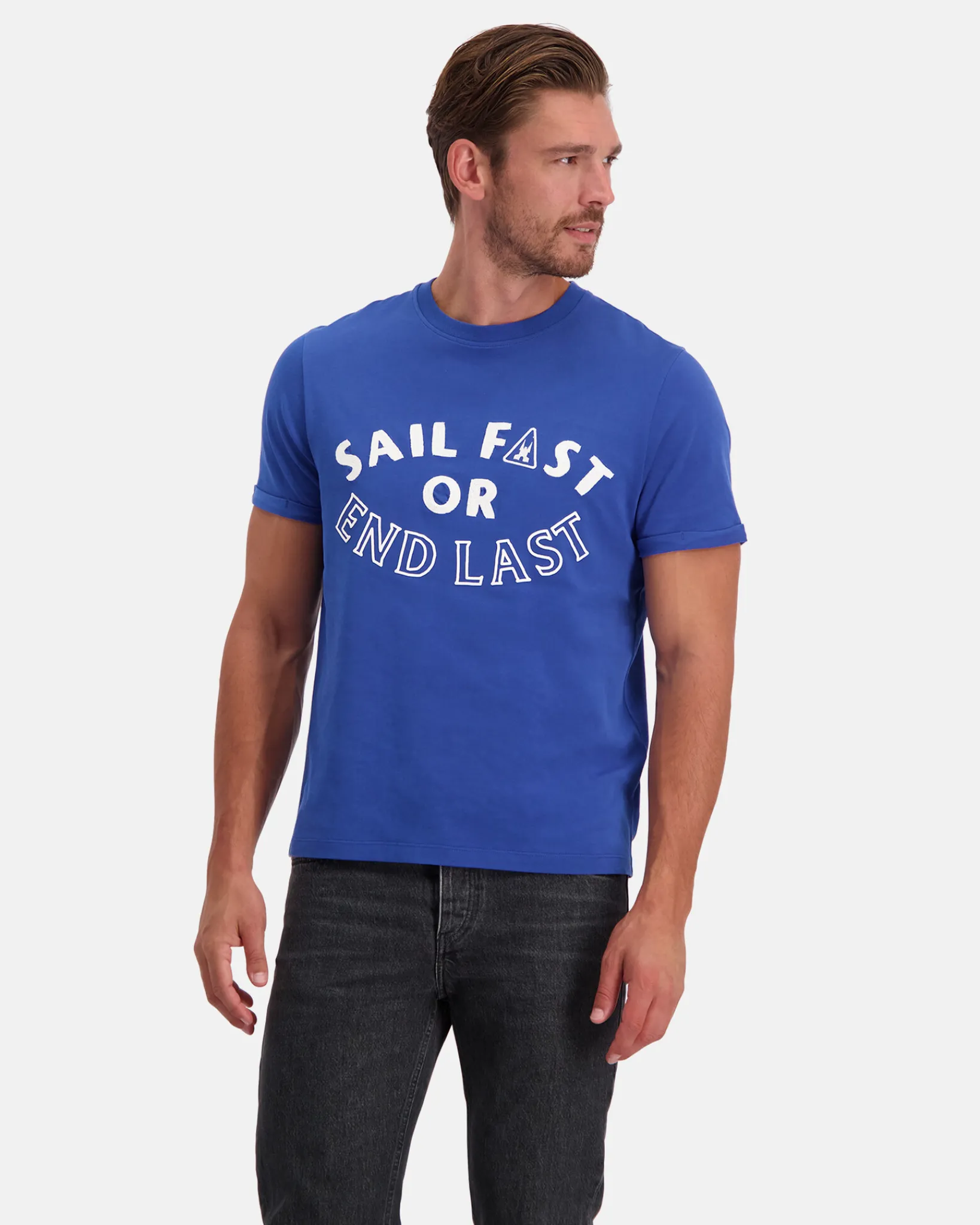 Clearance Gaastra De 100% Katoenen Zachte Docker Tee Lichte Jersey