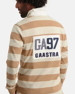 Fashion Gaastra Gestreepte Rugby Shirt Soap