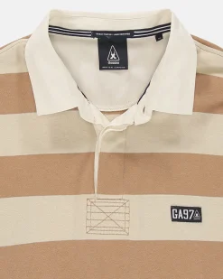 Fashion Gaastra Gestreepte Rugby Shirt Soap