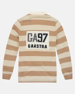 Fashion Gaastra Gestreepte Rugby Shirt Soap