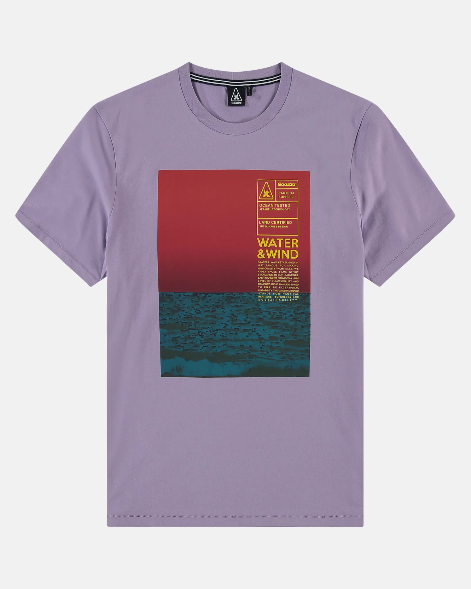 Clearance Gaastra Het100% Cotton Wyatt T-Shirt