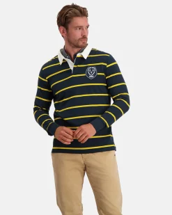 Outlet Gaastra Het Klassieke Gebreide Rugbyshirt Van 100% Katoen